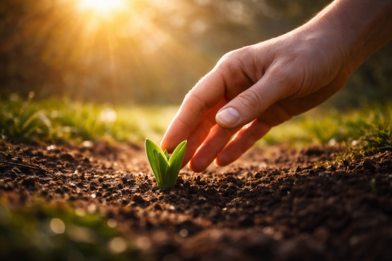 Wie das erste Grün meine Seele berührte